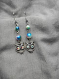Antique silver owls-7