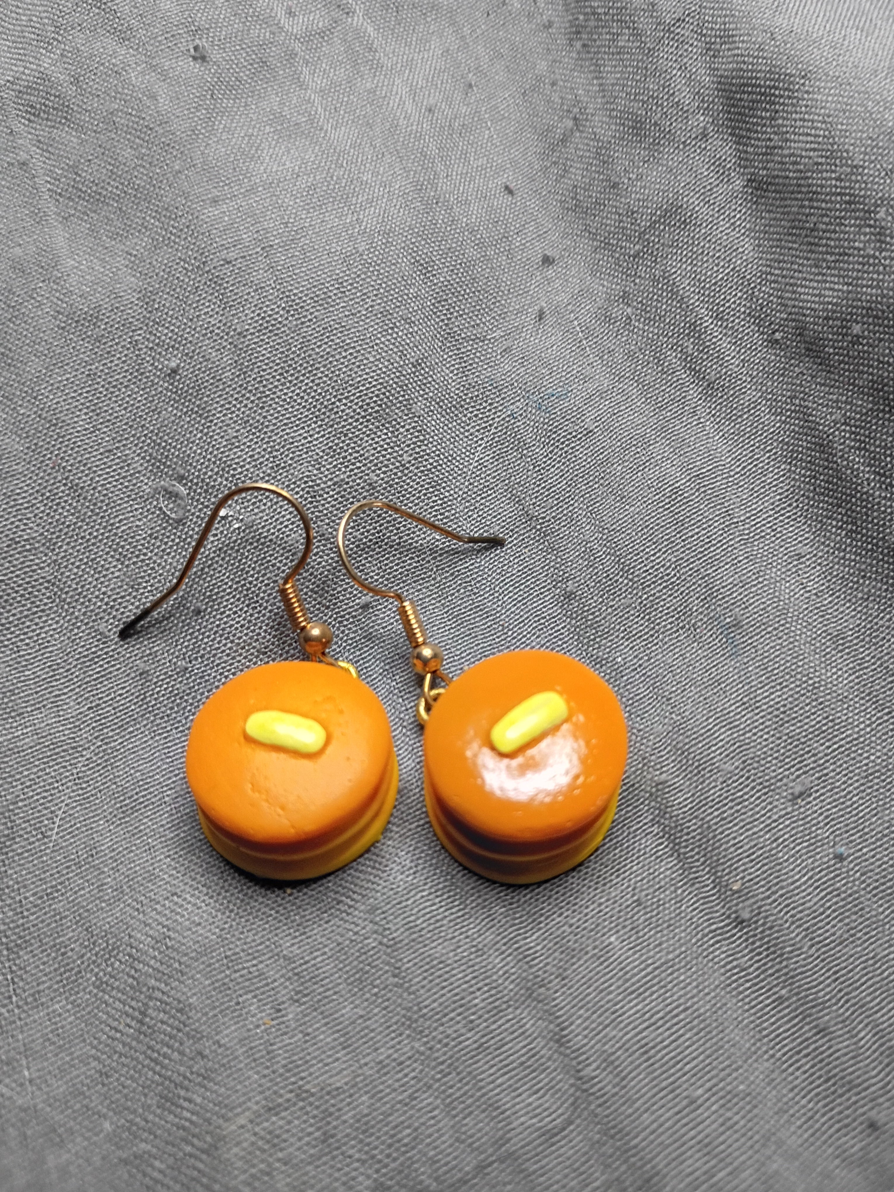 Pancake earrings