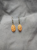 Breakfast roll earrings