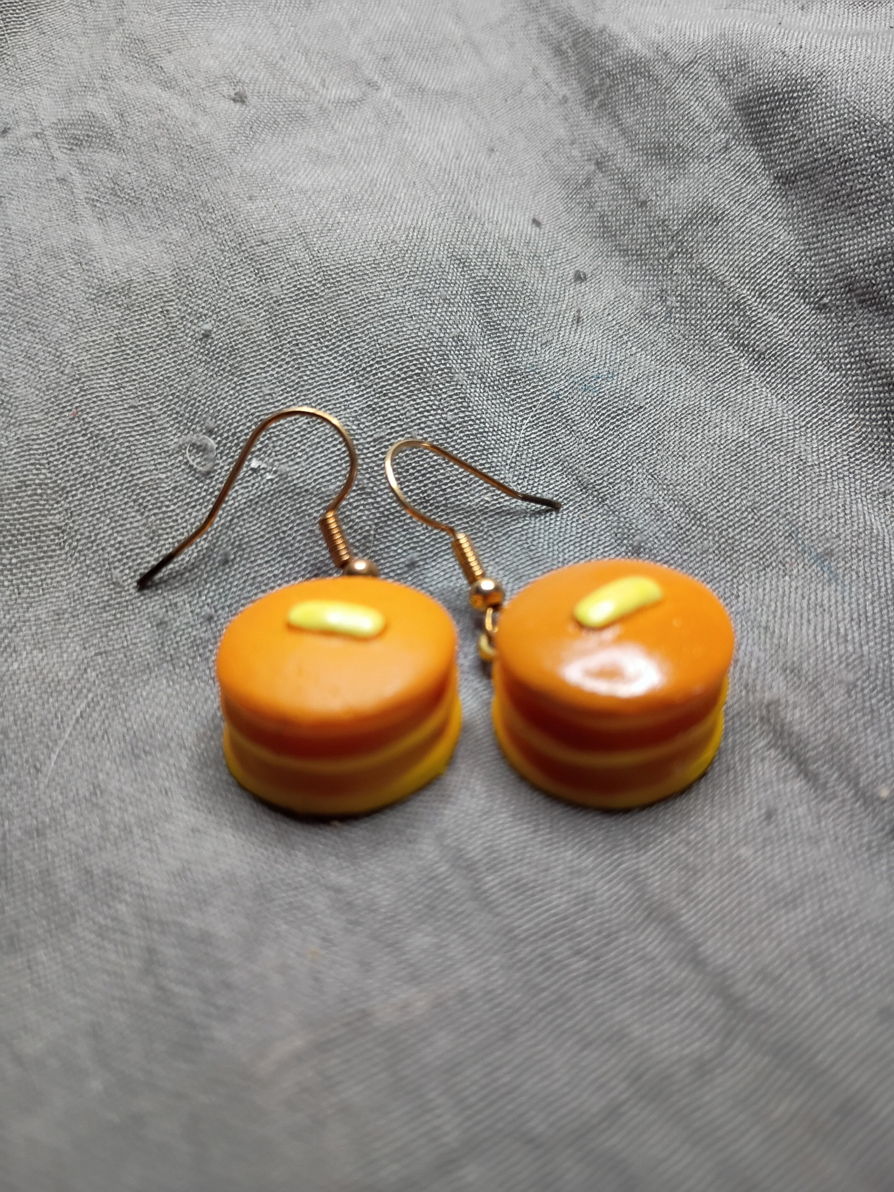 Pancake earrings