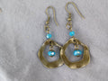 Antique bronze earrings